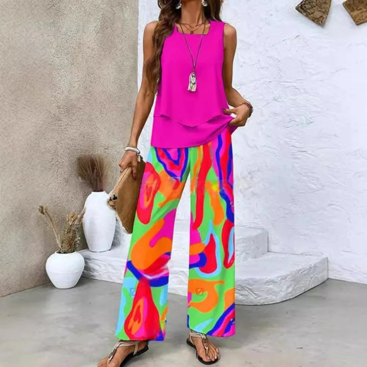 KATHERINE | LIGHT & ELEGANT TWO-PIECE SUMMER SUIT
