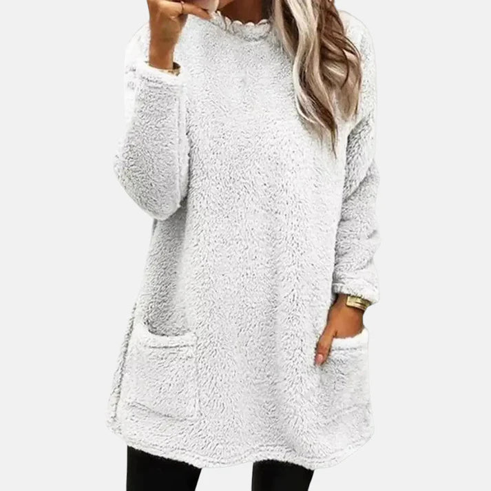 Velisse™ | Cozy Fleece Longline Pullover