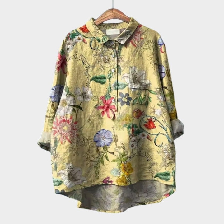 Genevieve™ | Oversized Floral Blouse