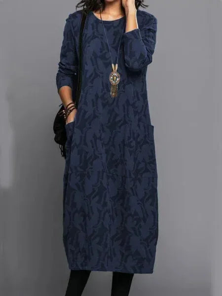 Selma™ | Casual Round Neck Dress