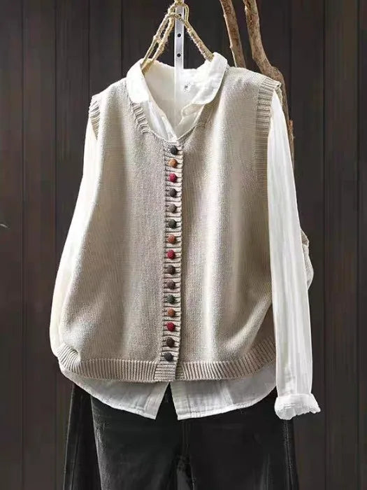 Jelena™ | Classic Buttoned Cardigan