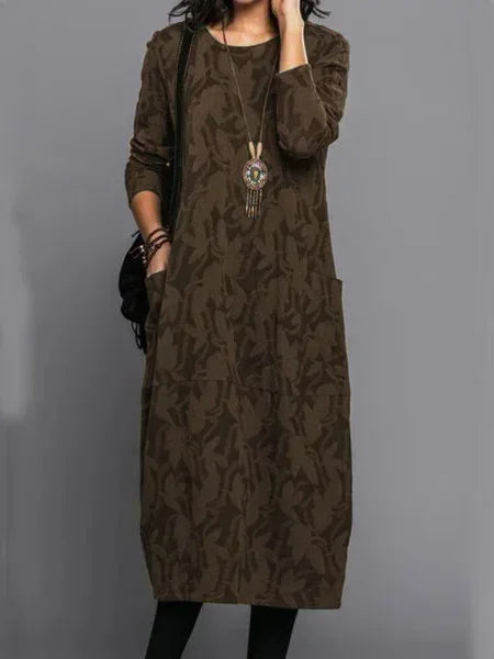 Selma™ | Casual Round Neck Dress