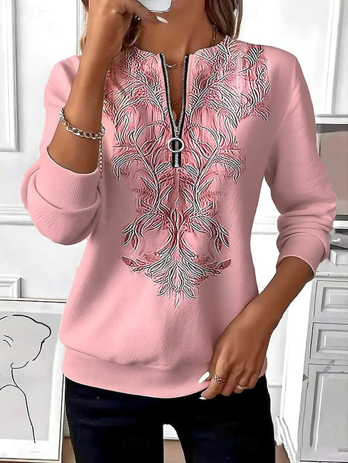 Elowyn™ | Elegant Zipper Sweater
