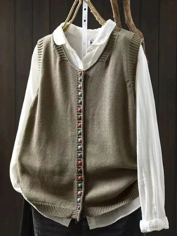 Jelena™ | Classic Buttoned Cardigan