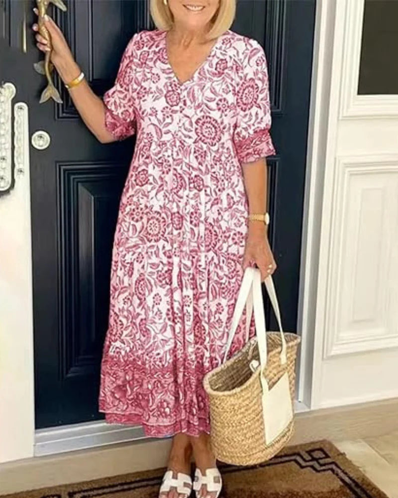Giselra™ | Elegant Floral Dress