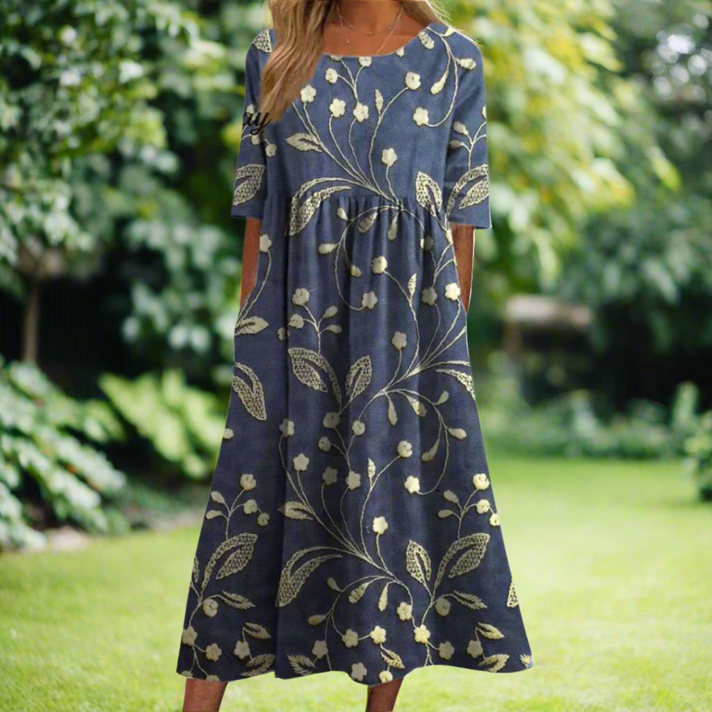 Aspen™ | Timeless Floral Pocket Dress