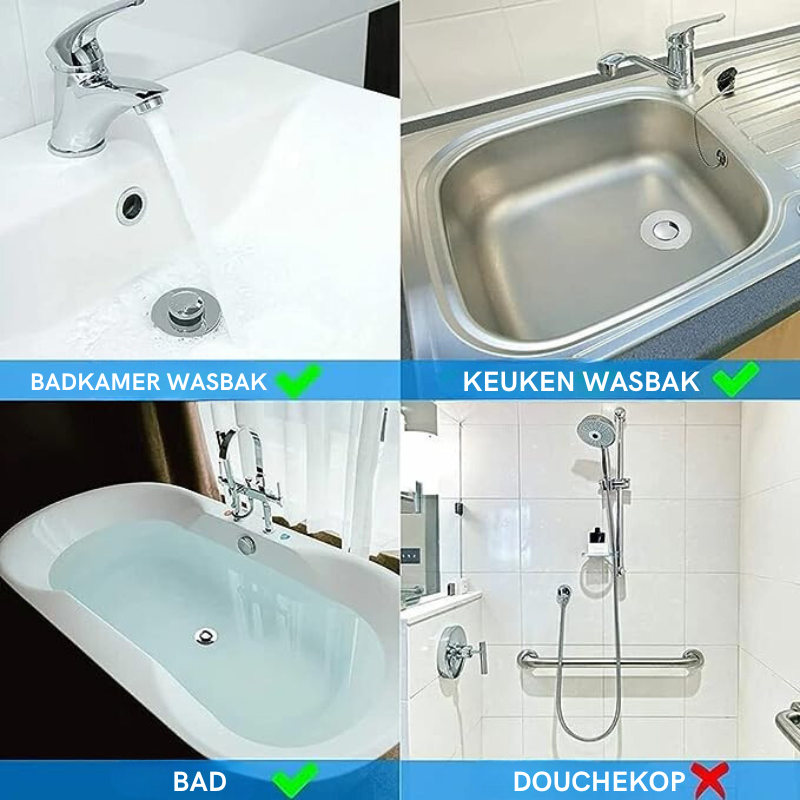 AquaFlow™ - Alles In 1 Afvoerfilter!