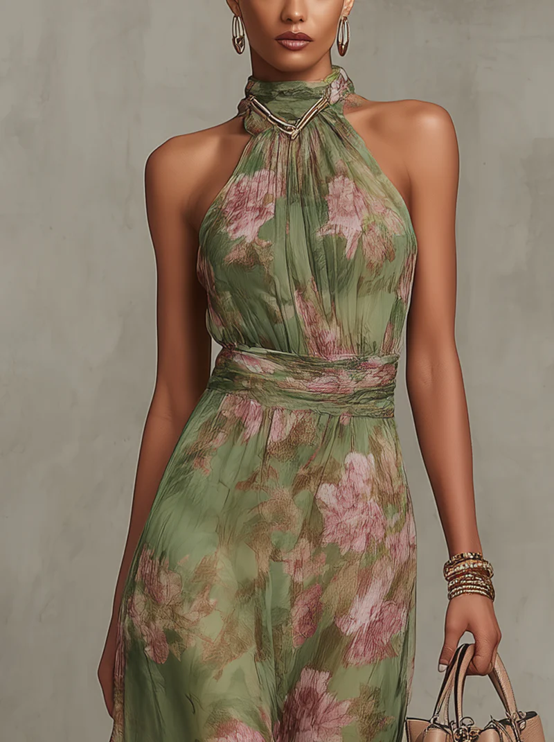 Livia™ | Halter Maxi Dress