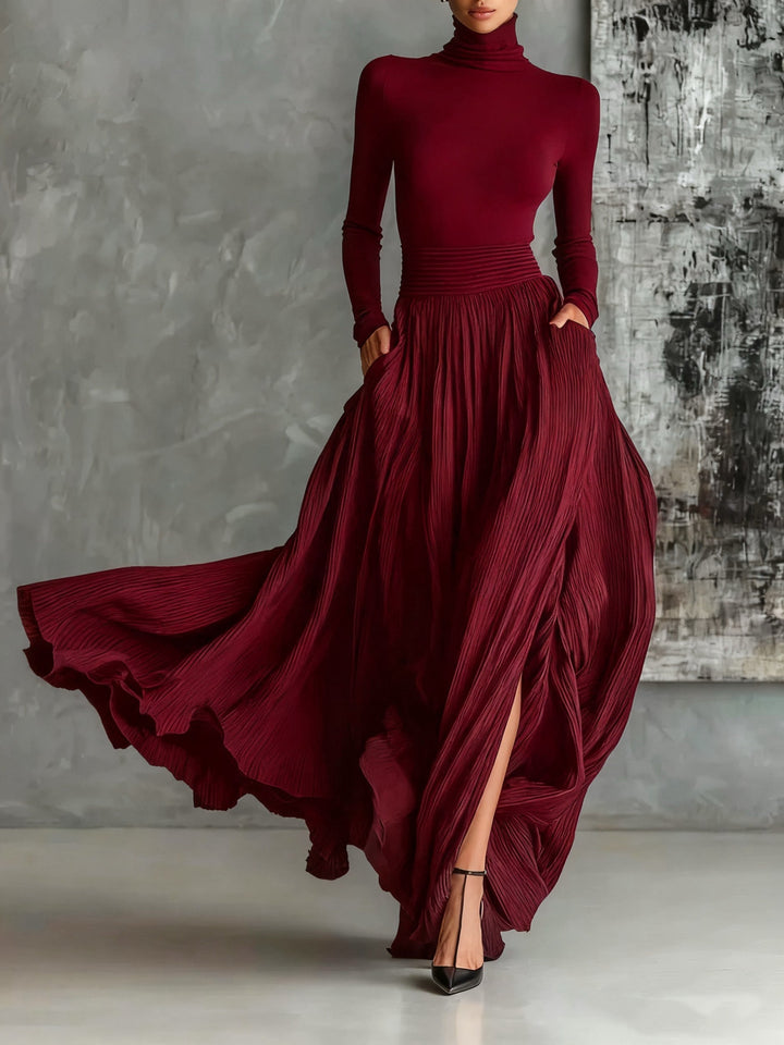 Eva™ - Elegant set with a pleated skirt