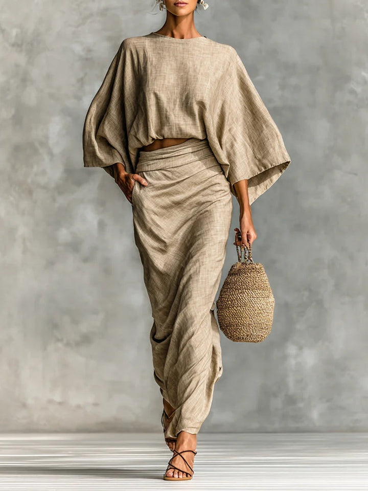 Julia™ two-piece set with skirt