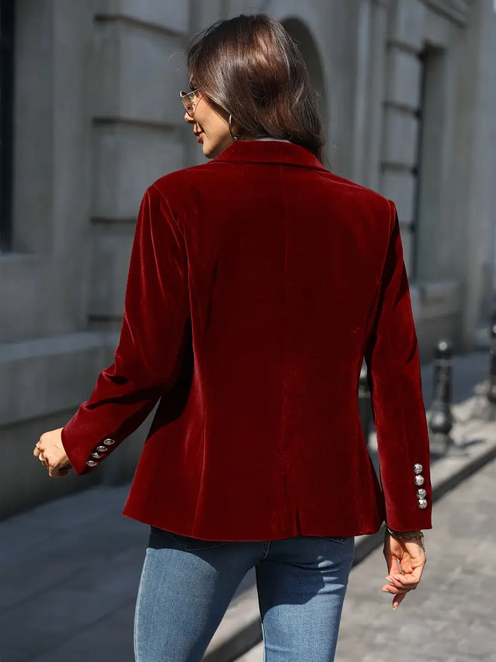 Florina™ | Classic Velvet Blazer