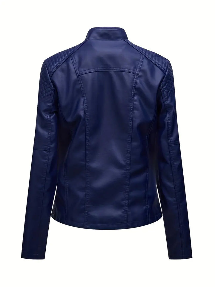 Branna™ | Zippered Biker Jacket