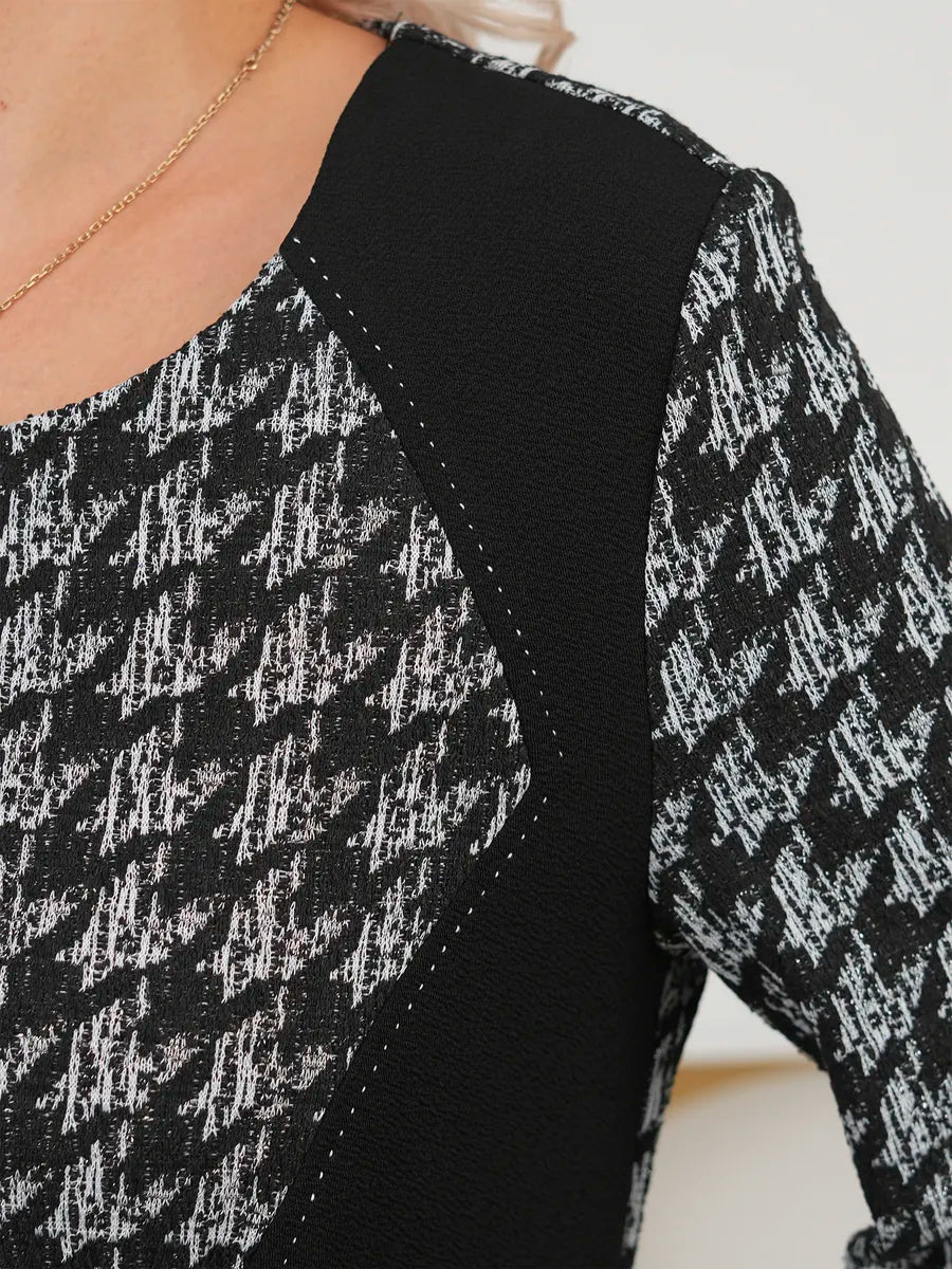 Calynne™ | Structured Midi Dress