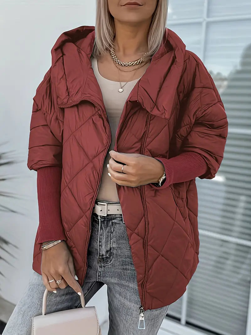 Pema™ | Quilted Fur-Lined Hooded Jacket