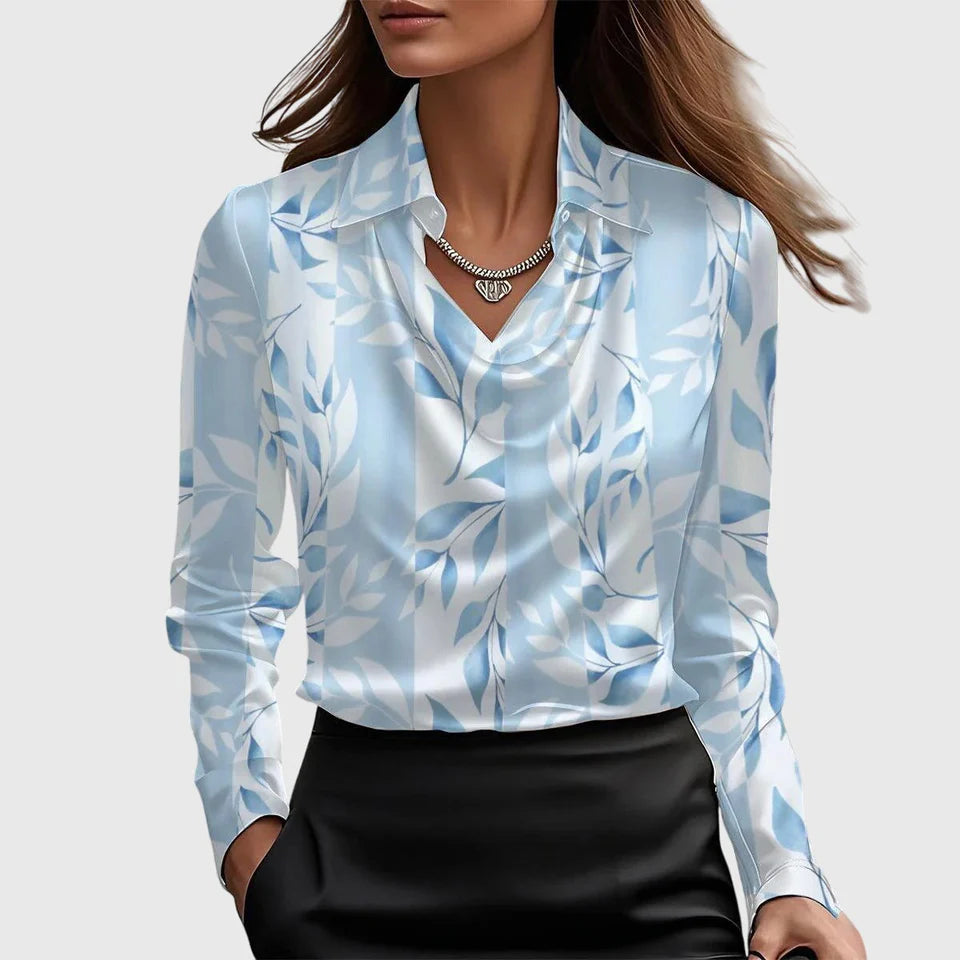 Sylith™ | Casual Satin Blouse