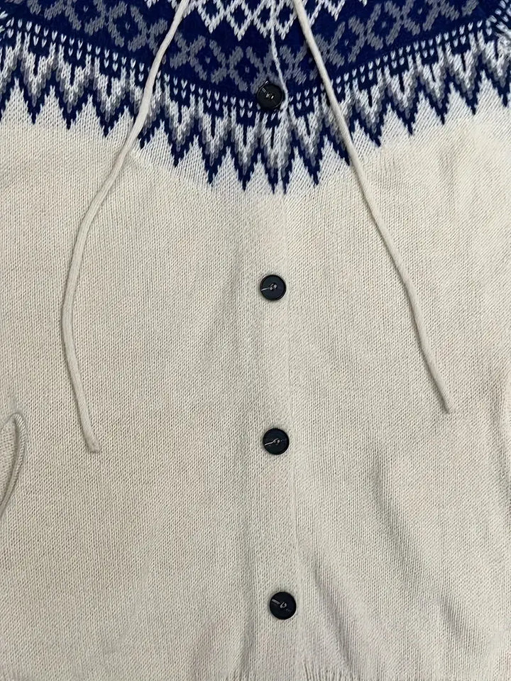 Kylara™ | Women'S Cardigan with Geometric Pattern