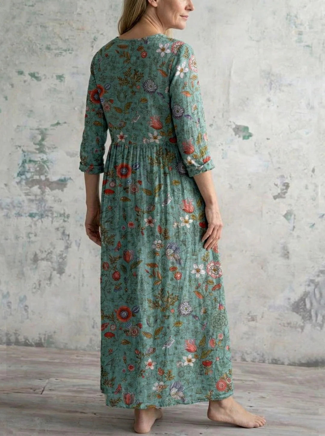Mariah™ | Floral Print Maxi Dress