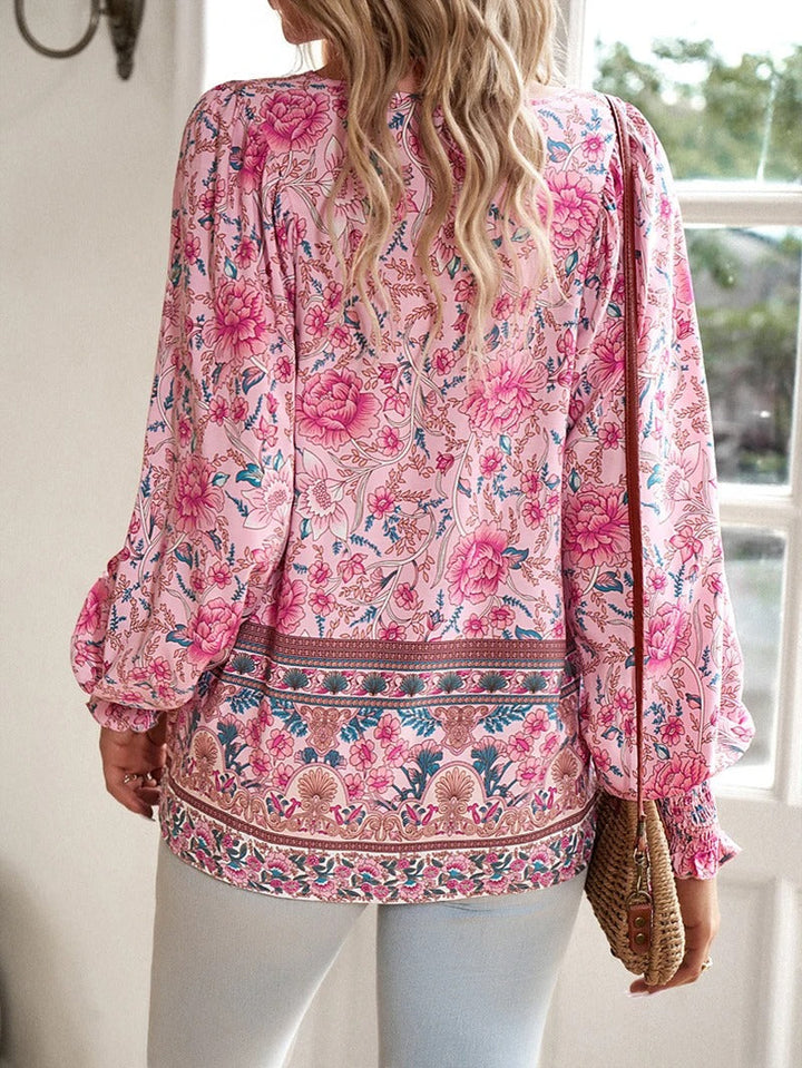 LYNN & CO | Arya - Elegant shirt met bloemen