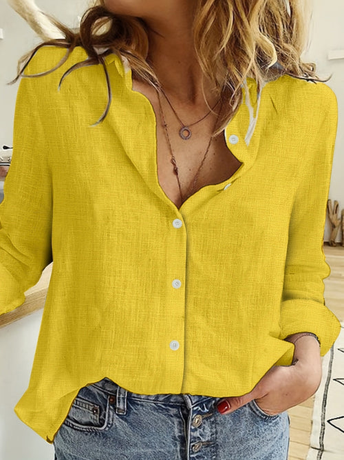 Mirellea™ | Button Closure Blouse