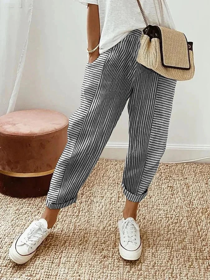 Vaelora™ | Striped Lounge Trousers
