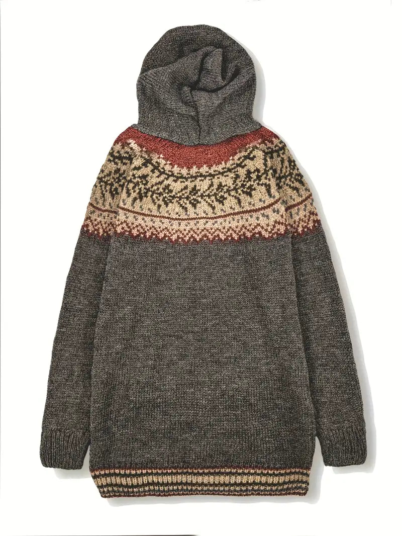 Serenelle™ | Elegant Hooded Cardigan