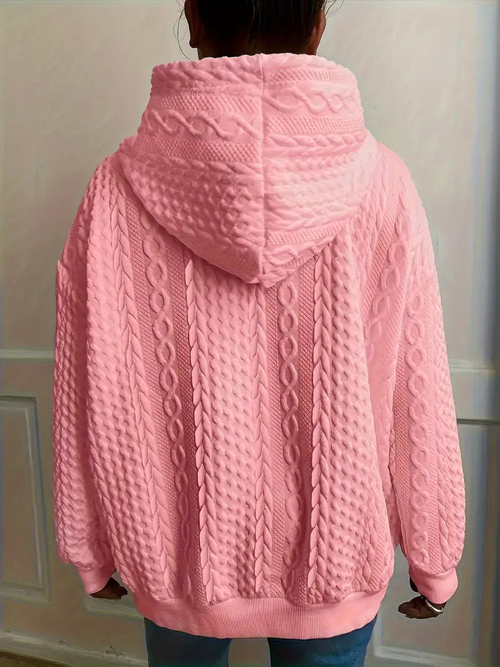Isadora™ | Jacquard Hooded Sweatshirt