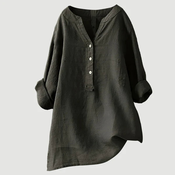 Syvarra™ | Comfortable Linen Blouse