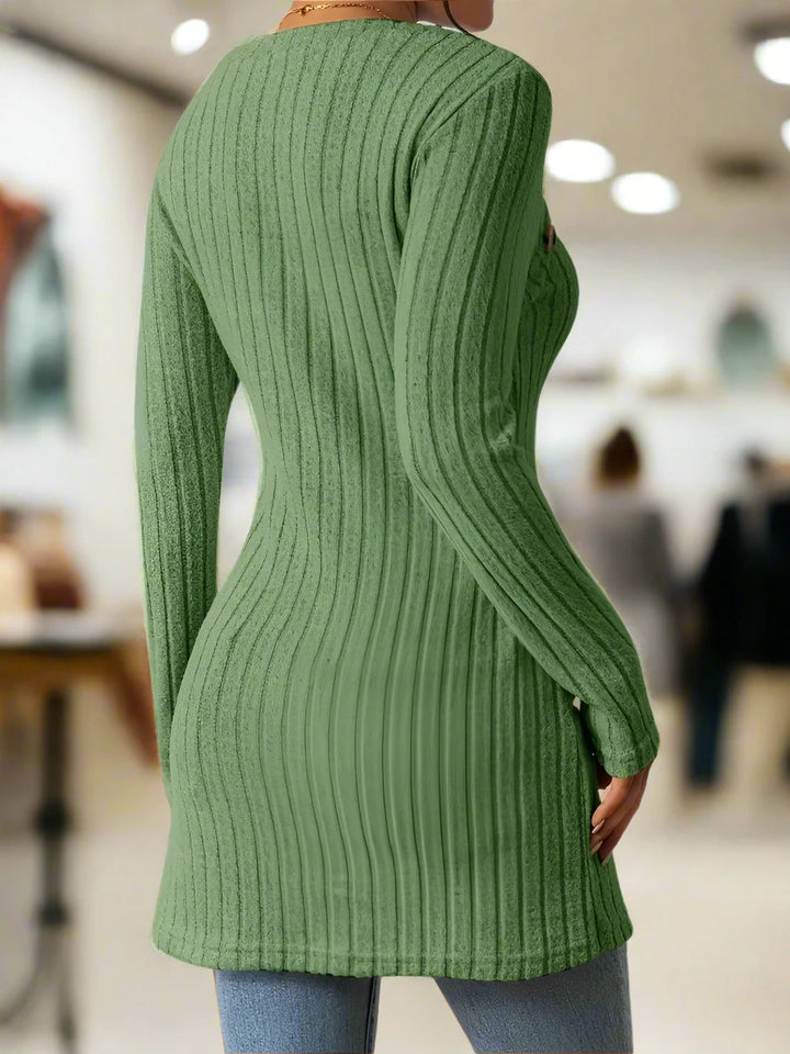 Georgia™ | Asymmetrisch geribd top