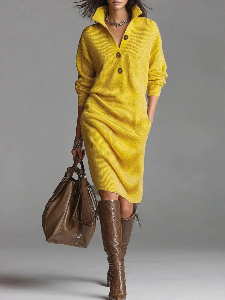 Celine™ | Classy Chic Midi Dress