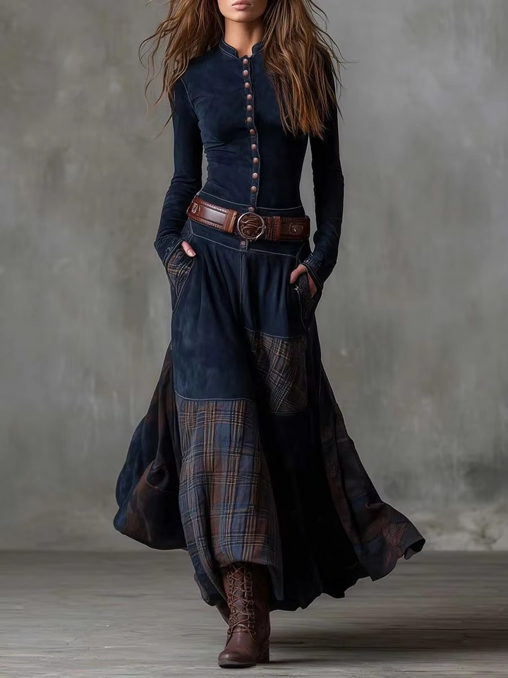 Elarvienne™ | Vintage Button Dress