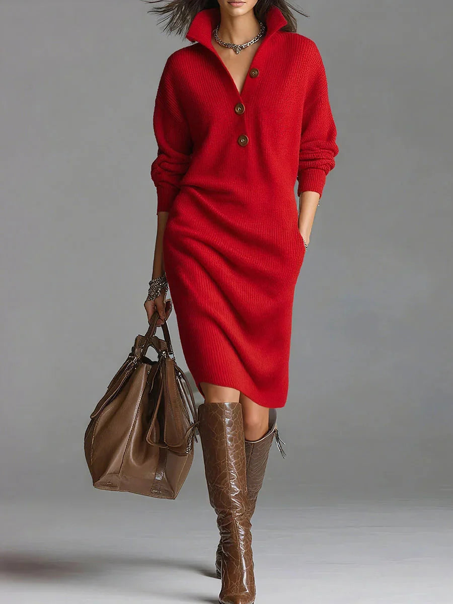 Celine™ | Classy Chic Midi Dress
