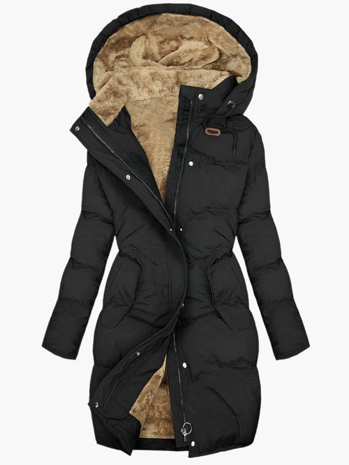 Norvelle™ | Hooded Zipper Coat