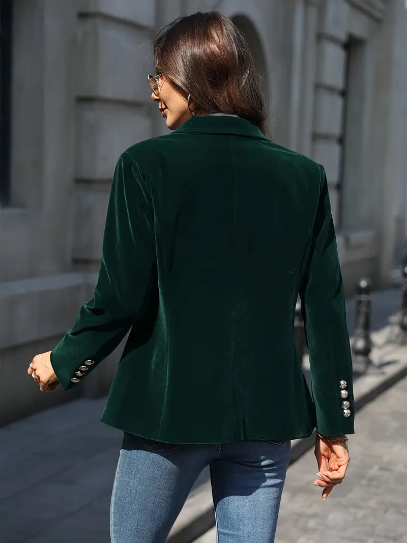 Florina™ | Classic Velvet Blazer