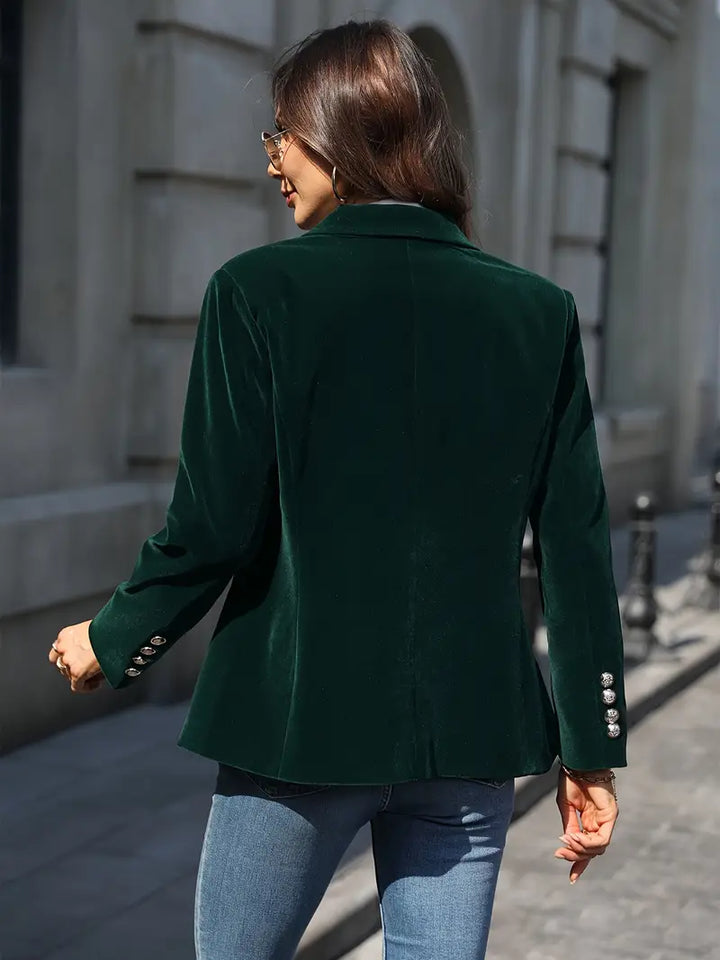 Florina™ | Classic Velvet Blazer