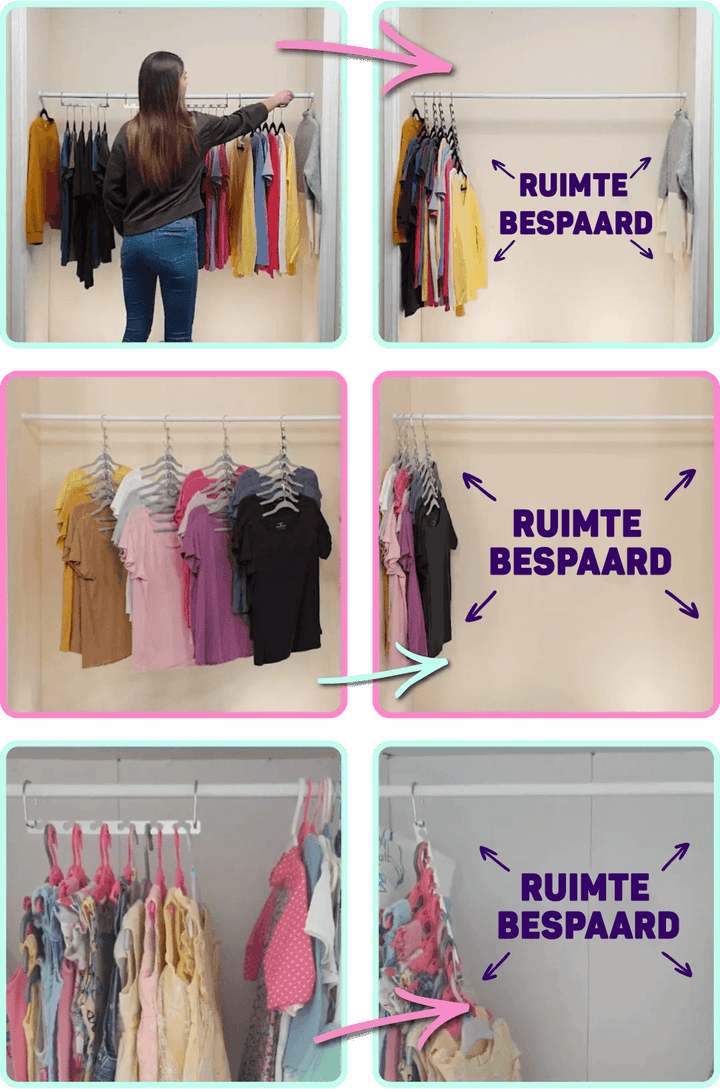 Hanger Hero™ -  Originele & ultieme oplossing voor jouw kledingkast!
