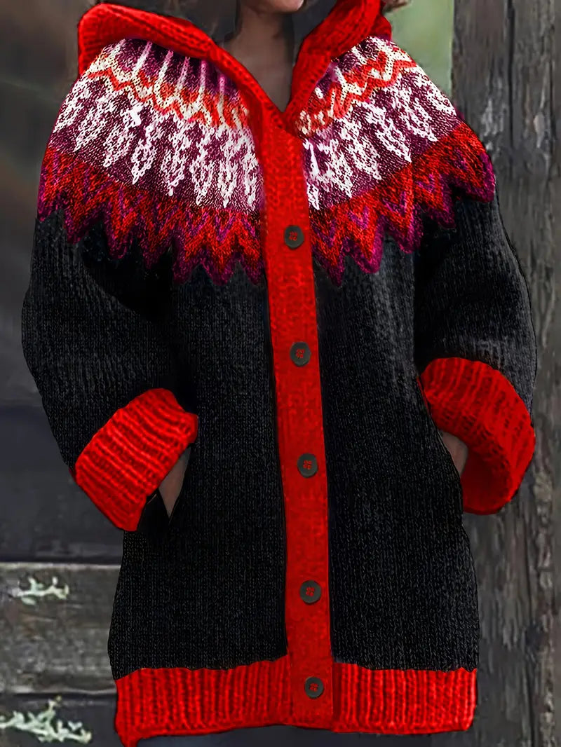 Cerise™ | Casual Hooded Cardigan