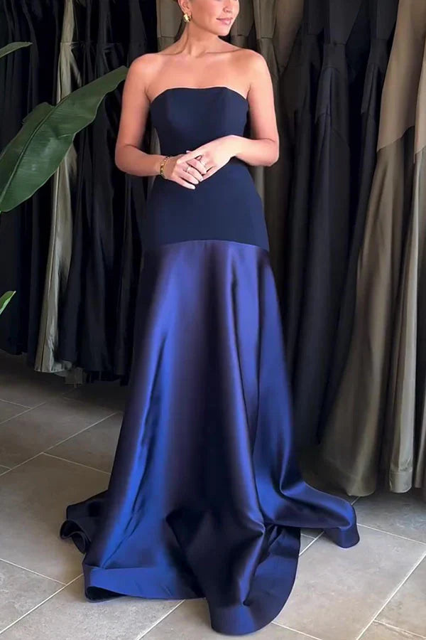 Nara™ | Satin Maxi Dress