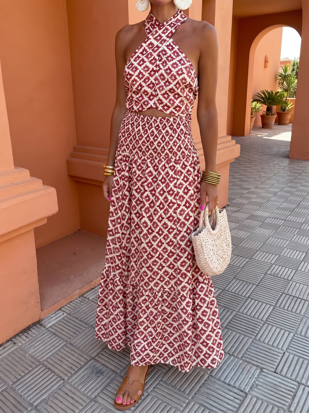 Iglesias | Set with Off-Shoulder Design