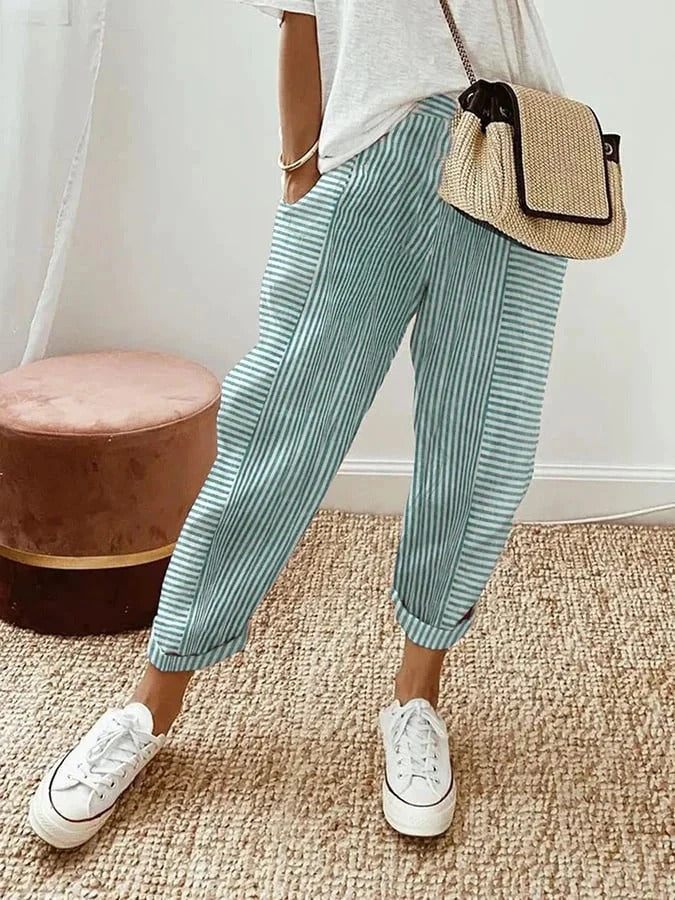 Vaelora™ | Striped Lounge Trousers