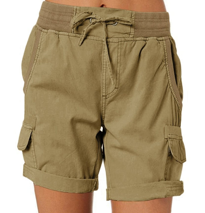 Mona™ | Korte broek met hoge taille