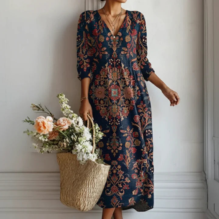 Valerie™ | Ethnic Style Maxi Dress
