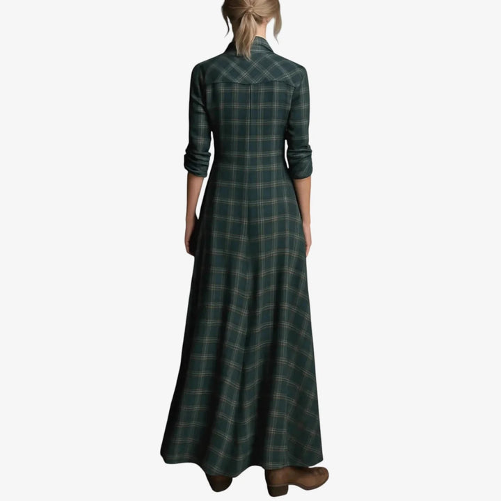 Hattie™ | Casual Checkered Dress