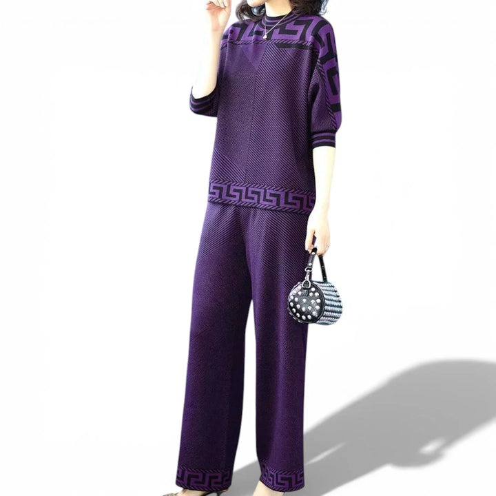 Solyssa™ | Textured Knit Two-Piece Set