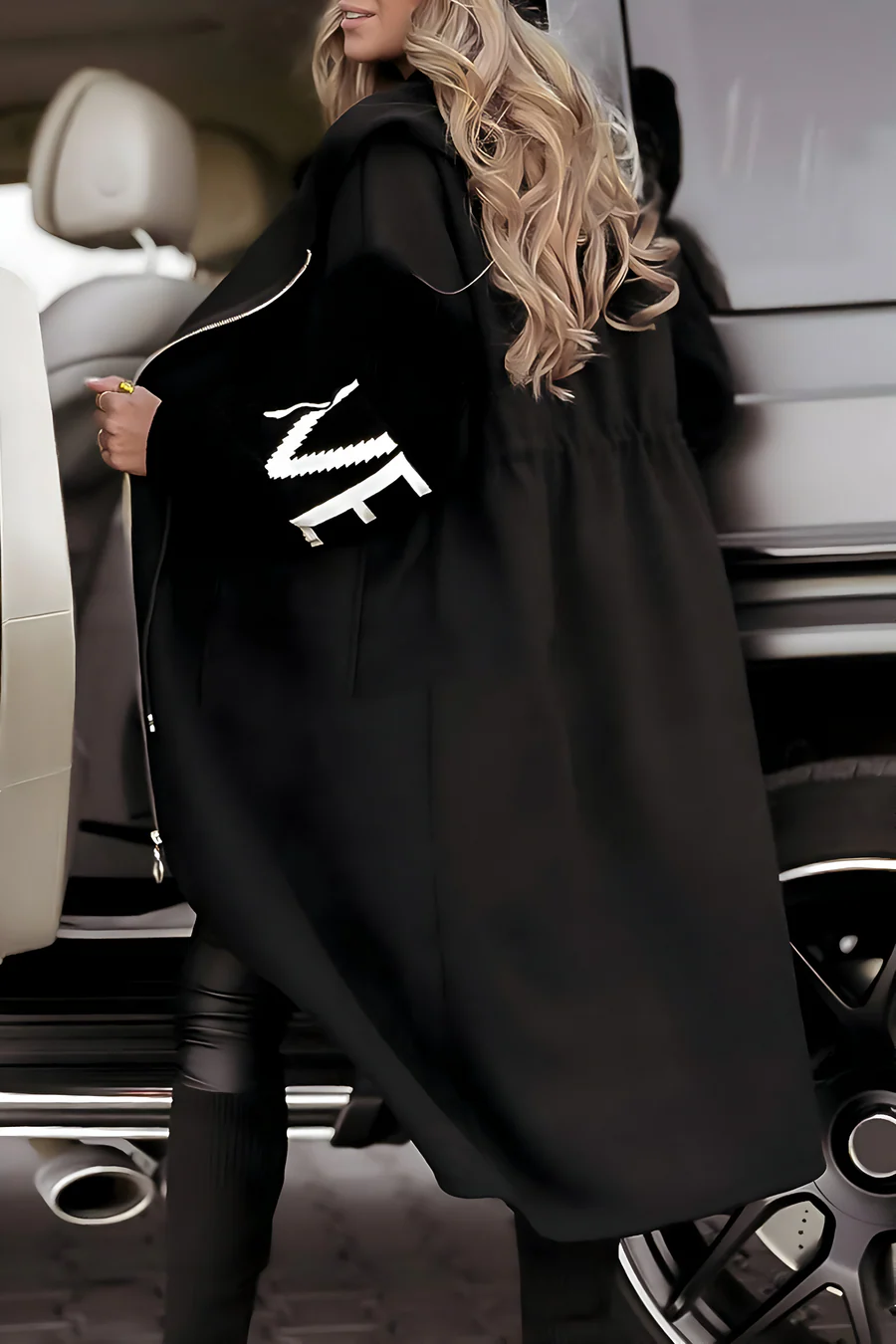 Irida™ | Chic Hooded Longline Coat