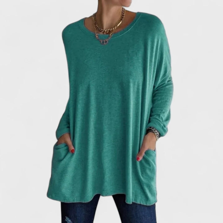 Neva™ | Relaxed Long Sleeve Top