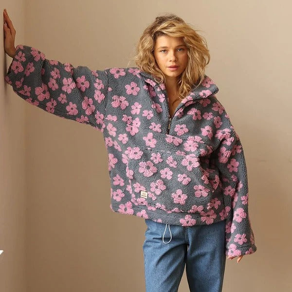 Raya™ | Cozy Floral Pullover
