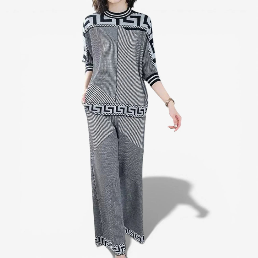 Solyssa™ | Textured Knit Two-Piece Set