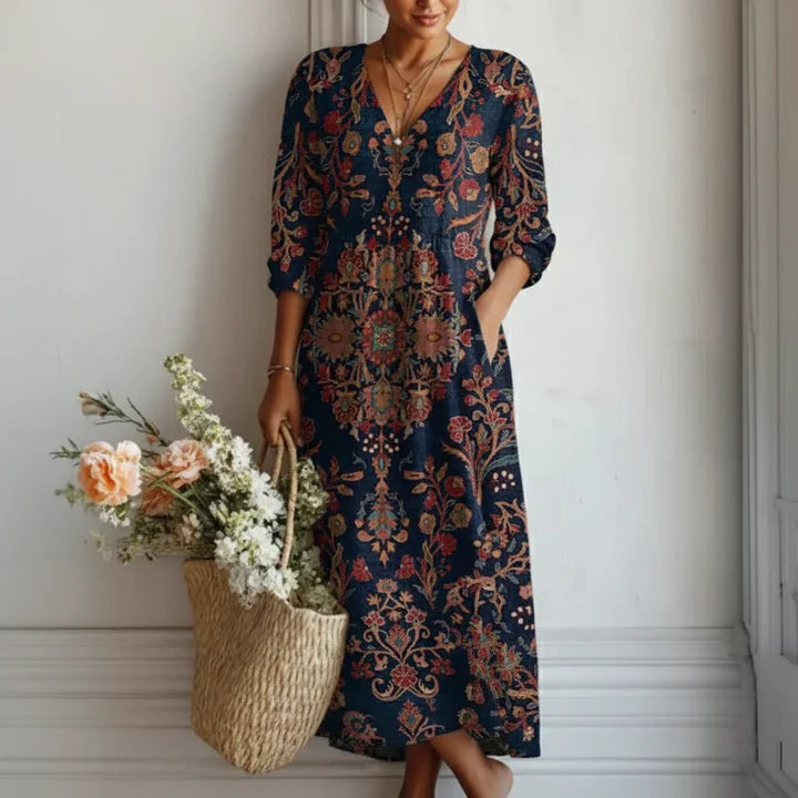 Valerie™ | Ethnic Style Maxi Dress