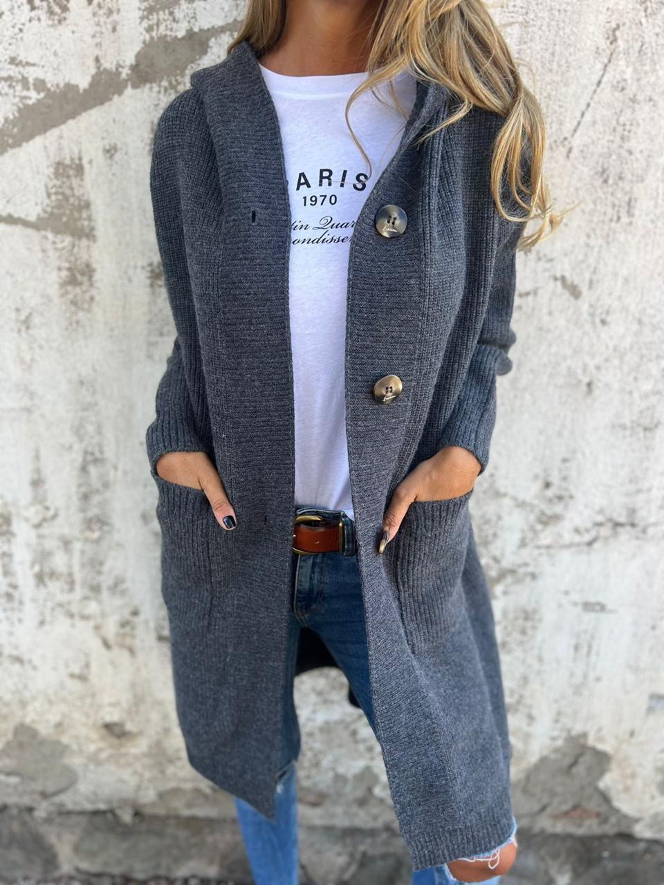 Jovita™ | Elegant Long Cardigan