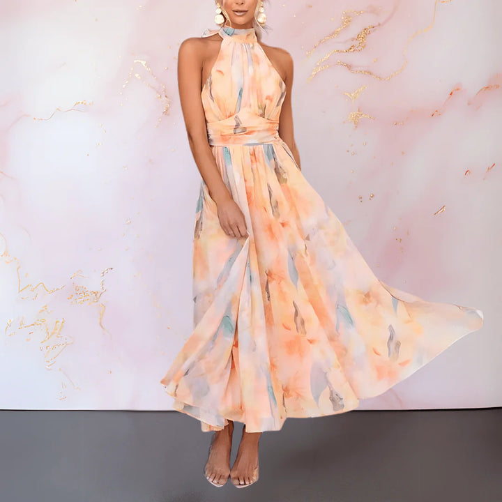 Marlene™ | Watercolour Print Dress
